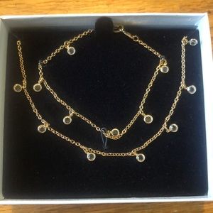 Swarovski Jewelry Necklace/Bracelet Combo